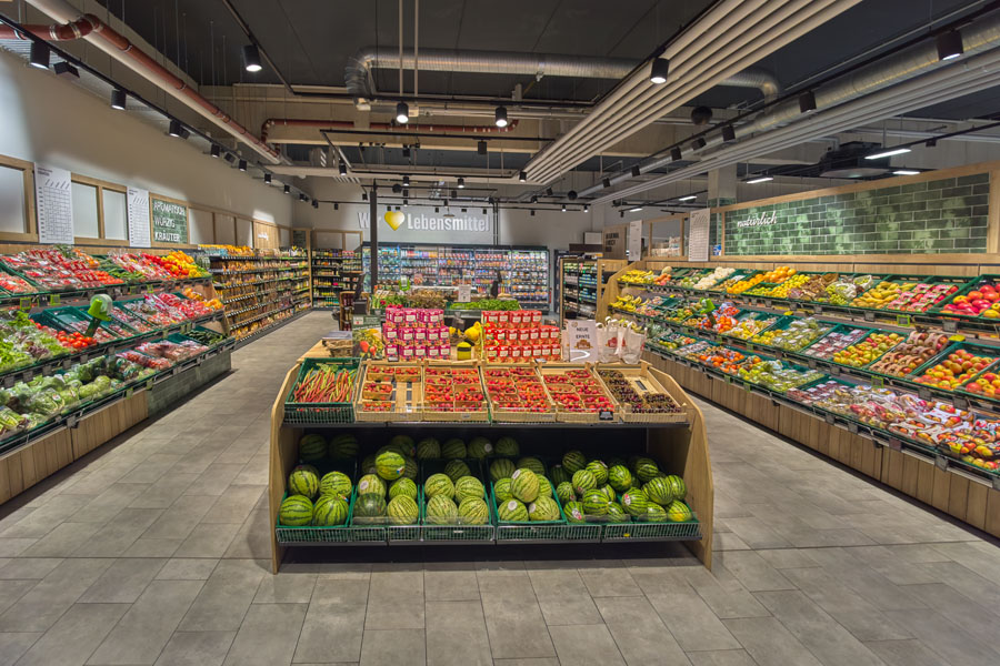 Obst Gemüse Abteilung